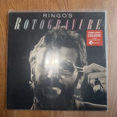 The Beatles Ringo Starr Ringo’s Rotogravure Barnes and Noble RED  vinyl  - Image 1 of 4