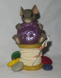 Charming Tails de Fitz & Floyd #89/115 ERES LINDO COMO UN BOTÓN mosue - Imagen 1 de 12