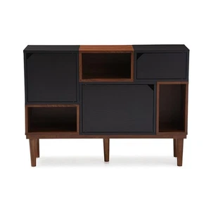 Baxton Studio Anderson Mid-Century Retro Modern Wood Sideboard Storage Cabinet - Picture 1 of 5