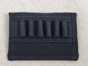 Uncle Mike's Sidekick Black Nylon Belt Slide 6 Round Ammo Cartridge Holder - Picture 1 of 2