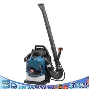 4-Takt 75cc Rucksack Laubbläser 2,6kw/7000r/min Laubreinigung Gebläsemotor - Bild 1 von 20