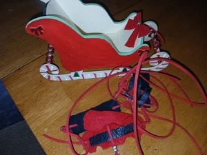 Custom Sleigh And Harness For A Breyer #2 - Picture 1 of 1