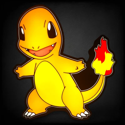Lámpara LED Charmander para Hogar | Pokemon | Solo Interior Foto 1 de 4