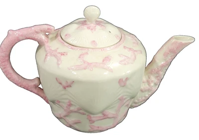 BELLEEK BULE ROSA NOVO CONCHA CORAL 150 aniversário edição limitada 33/1250 - Imagem 1 de 4