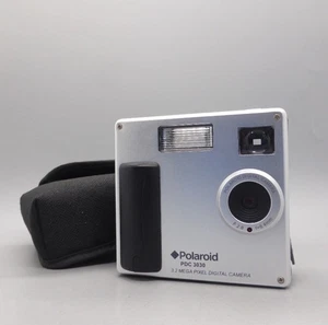 Polaroid Digital Camera PDC 3030 3.2MP Silver Tested - Picture 1 of 6