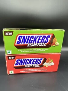Exotic snickers Empty Boxs Berry Whip And Kesar Pistachio From India - Picture 1 of 3