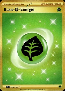 Pokemon Entwicklungen in Paldea Basis-Pflanzen-Energie Gold 278/193 NM deutsch - Picture 1 of 2