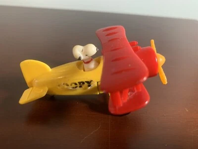 Vintage 1966 SNOOPY Diecast Mini airplane NO C26 Aviva - Image 1 of 4