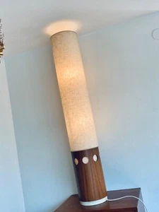 60er Stehlampe Bodenlampe Dänemark Teak - Bild 1 von 11