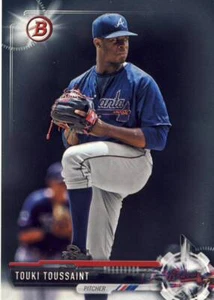 Lot of (10) 2017 Bowman Draft TOUKI TOUSSAINT Rookie Card #BD-129 Braves - Picture 1 of 1