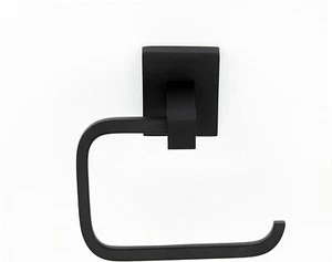 Alno A8466-MB Contemporary II Single Post Tissue Holder - Matte Black - Picture 1 of 1