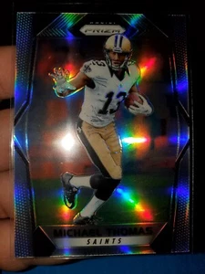 2017 Panini SILVER Prizm REFRACTOR MICHAEL THOMAS#137 SP N.O Saints TOP REC๐ฅ๐ - Picture 1 of 6