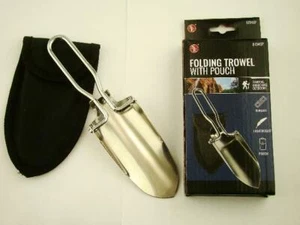 9" Klappschaufel Kelle Schwenken-Schwellen-Detektor-Gold-Kompakt-Stahl-Camping-Wandern - Bild 1 von 4