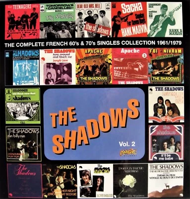 THE SHADOWS "THE COMPLETE FRENCH 60'S&70'S SINGLES"VOL2  RARE FRENCH CDBOX - Image 1 of 2