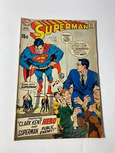 Superman DC Comics No. 219 AUG 1969 15 Cents - Picture 1 of 2