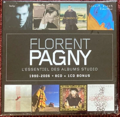 Florent Pagny - L´ESSENTIEL DES ALBUMS STUDIO 1990-2006 - 9 CD Box Set - NEU/OVP - Bild 1 von 4