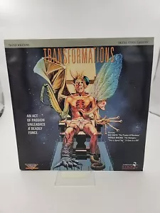 1988 "TRANSFORMATIONS" 1991 Image Ent. Horror Laserdisc Movie Hole punch - Picture 1 of 10