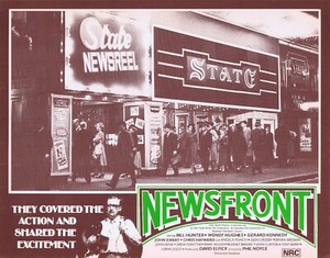 NEWSFRONT Original Australian Lobby Card 4 Bill Hunter Wendy Hughes Phil Noyce