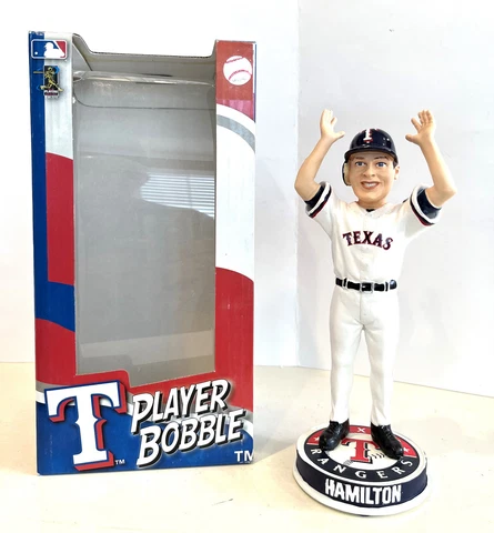 Serial #08/2010 ~ Josh Hamilton ARMS BOBBLE 2010 Texas Rangers Bobblehead FOCO Cover