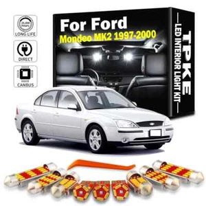 10Pcs LED Interior Map Light Kit For Ford Mondeo MK2 1997-2000 Car Accessories - Picture 1 of 9