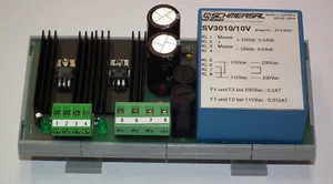 Trafo, Stromversorgung SV3010/10V, Prim: 220V, Sek: +/-10V 0,5A DC Symetrisch - Bild 1 von 2