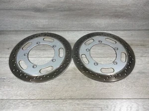 2006 Kawasaki VN1600 Vulcan Nomad Front Brake Rotors Left & Right Pair - Foto 1 di 10