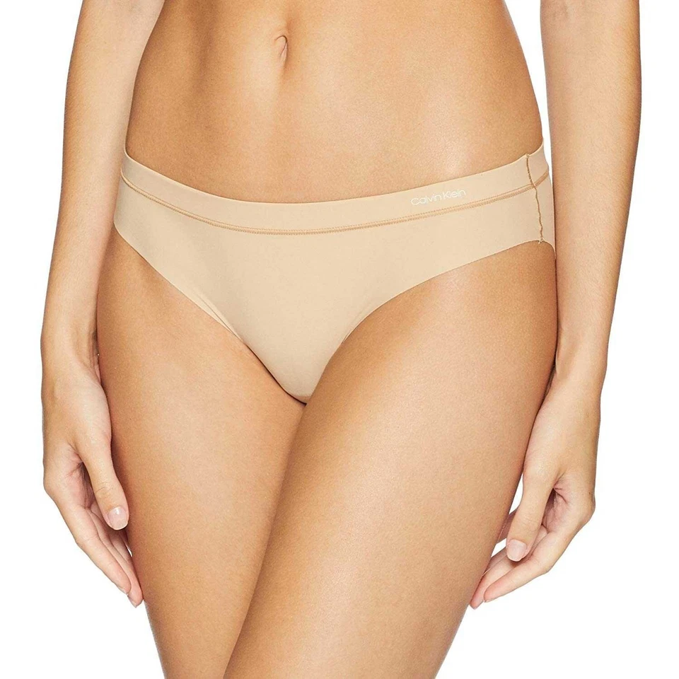 Calvin Klein Women Plus Nude Bikini Underwear Panties Cotton Size 1x A6