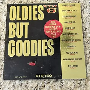 Oldies But Goodies Vol. 6 Vinyl LP Various Artists 33 RPM Original Sound Records - Picture 1 of 17