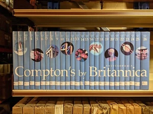 Compton's by Britannica: Children's Encyclopaedia: Complete Set of 26 Volumes - Picture 1 of 6