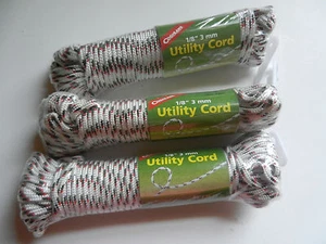 Coghlans Utility Cord;  1/8" (3mm);  50 Feet Long;  3 Packs;  1360 - Picture 1 of 3