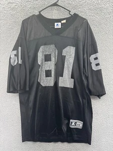 VINTAGE Starter Oakland Raiders Jersey #81 Tim Brown - Picture 1 of 7