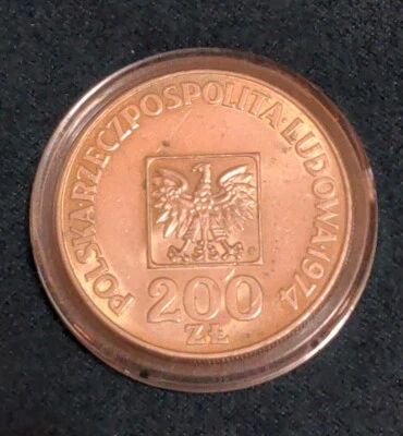 1974 Poland - Polish Peoples Republic Anniversary - Silver 200 Zlotych - Cased - Image 1 of 4