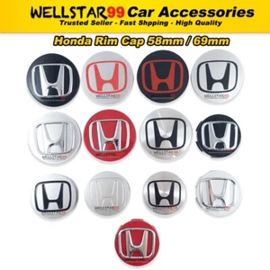 4 Stück 58 mm 69 mm Radnabenkappen Emblem für City HRV BRV CRV CIVIC ACCORD JAZZ - Bild 1 von 128