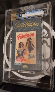 IGS 9-8.5 1985 The Paleface Beta Early Seal Film Classics Graded Sealed Not VHS