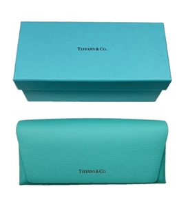 TIFFANY & CO. SOFT EYEGLASSES SUNGLASSES CASE & BOX - Picture 1 of 7