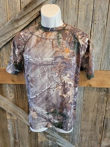 Game Winner Camo Shirt Small short sleeve light weight performance hunting EUC - Picture 1 of 6