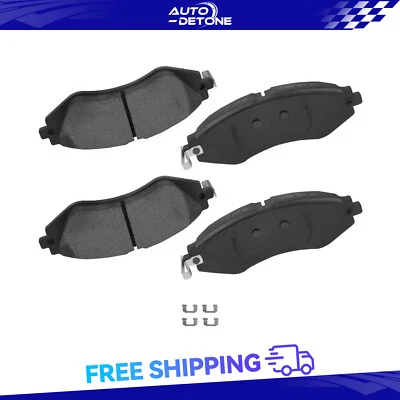 4 Pcs Front Ceramic Brake Pads For Chevrolet Aveo5 Pontiac Wave Suzuki Forenza - Image 1 of 4