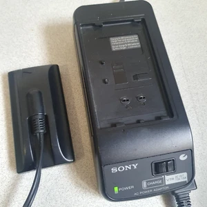 Genuine SONY AC-V17 Mains Power Adapter Battery Charger Video Camera Camcorder - Picture 1 of 6