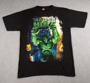 Vintage Marvel The Incredible Hulk Herren T-Shirt Größe Small schwarz Mad Engine - Bild 1 von 22