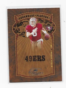 STEVE YOUNG 2005 DONRUSS CLASSICS #L-26 LEGENDARY PLAYERS 090/500 RARE NINERS - Picture 1 of 2