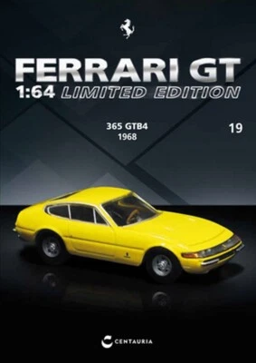 NEW IXO 1:64 FERRARI 365 GTB4 - 1968 +BOX +Magazine no Minichamps - Immagine 1 di 3