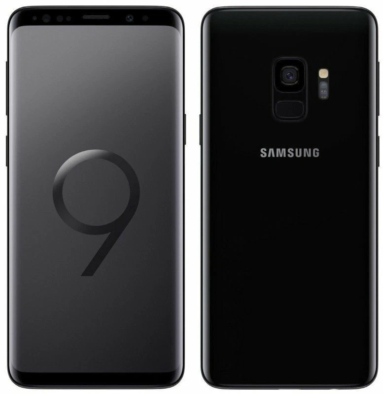 Samsung Galaxy S9 SM-G960F - 64GB - BLACK (Unlocked) Smartphone Pristine UK - Image 1 of 3
