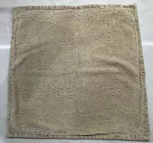 Pottery Barn Pillow Cover Khaki Tan Sand Casual NWOT Sofa Bed Rustic Shabby 20" - Picture 1 of 4