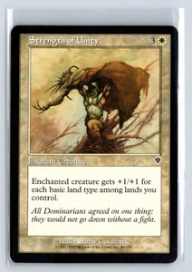(3X) Strength of Unity Invasion Common – MTG Magic the Gathering Card - Picture 1 of 9