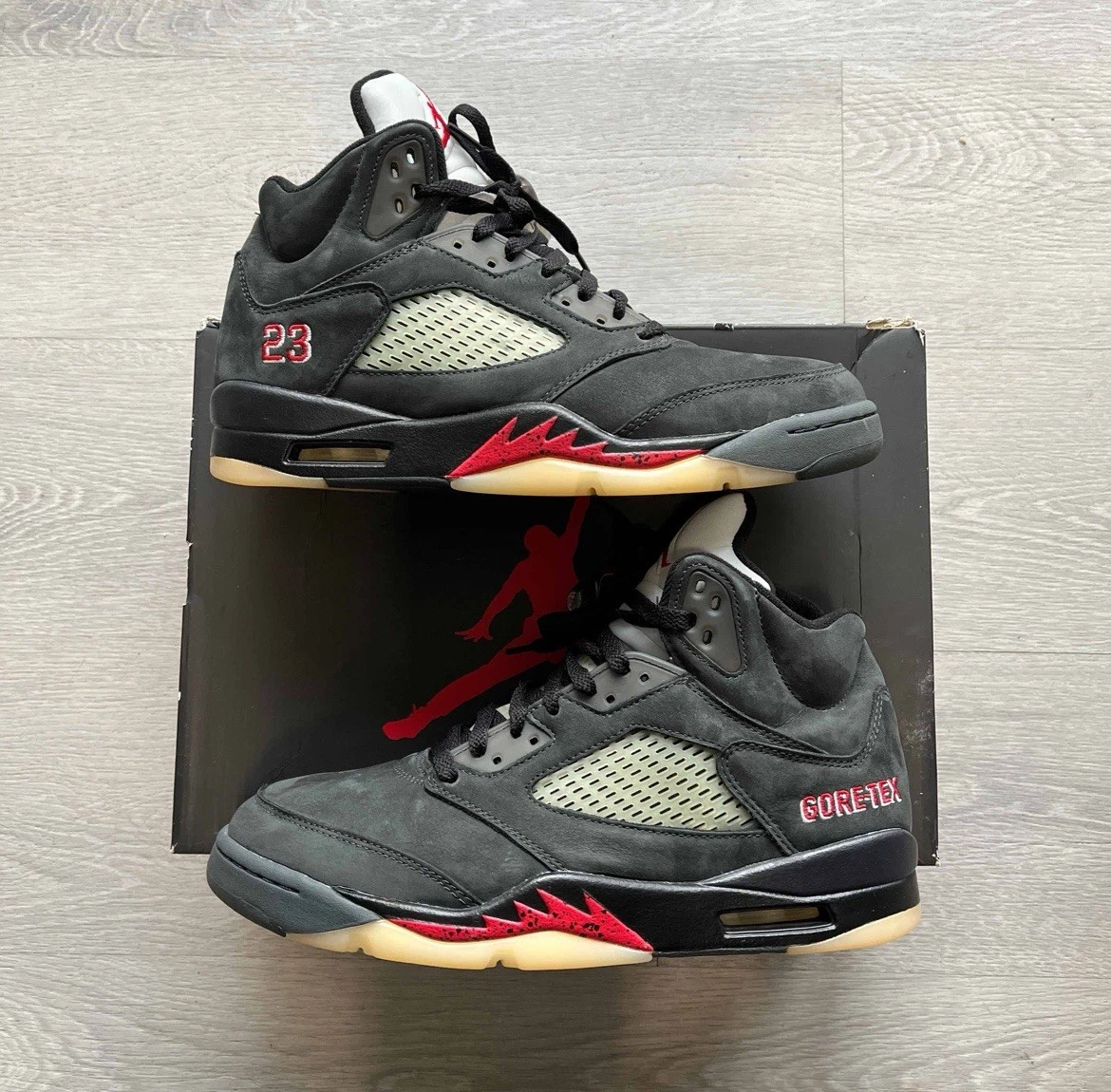 Jordan 5 Retro GORE-TEX Off-Noir W for sale | eBay