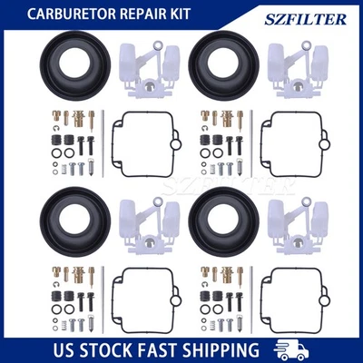 CARBURETOR GASKETS REBUILD KIT FOR SUZUKI GSX600F GSX600 KATANA 1990-1996 - Image 1 of 4