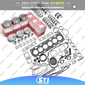 Engine Overhaul Rebuild Kit Pistons Seals For Volvo S80 XC60 XC90 3.2 L6 B6324S - Picture 1 of 6