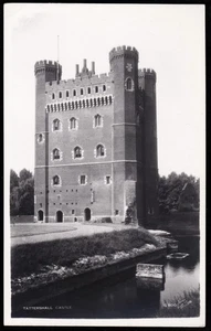Tattershall Castle Lincolnshire RPPC Walter Scott Postcard - Picture 1 of 2