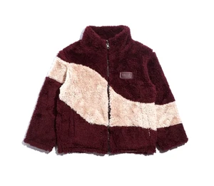 New Haus of Jr Kids Jayce Sherpa Reversible Jacket SIZE 12 MSRP $76 - Picture 1 of 8
