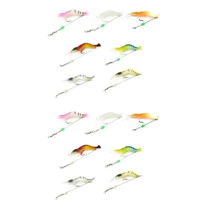  2 PCS Angel Futter Anglerbedarf Simulations-Angelköder Angelausrüstung - Bild 1 von 4